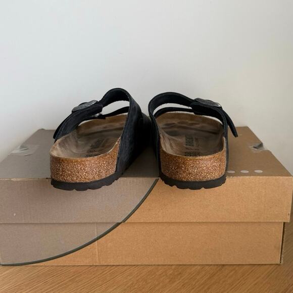 Birkenstock Arizona ‘Slate Grey’ Unisex Slides- SZ Men 5- Women 7 main image 5